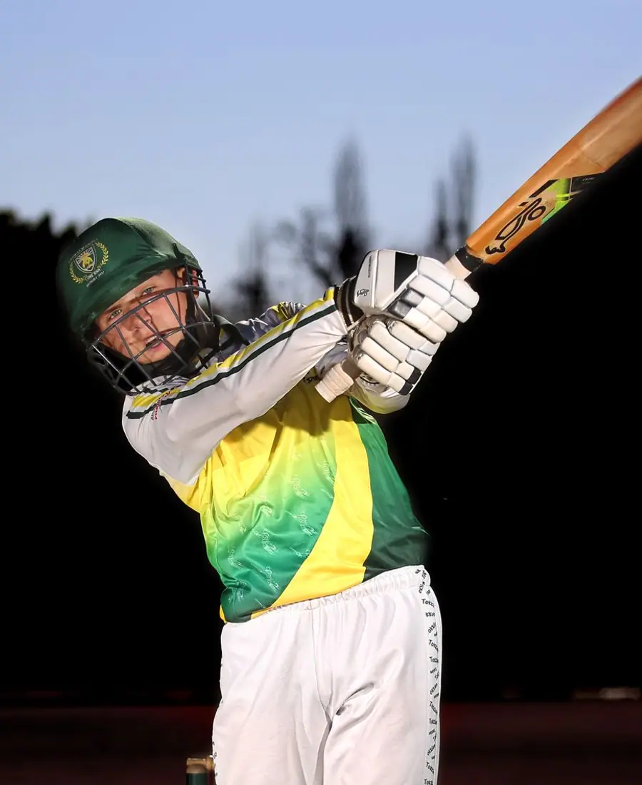 Cricket action