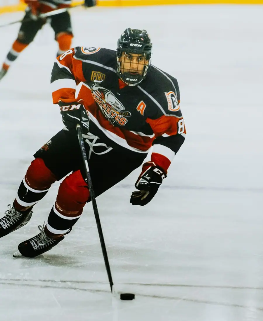Hockey action
