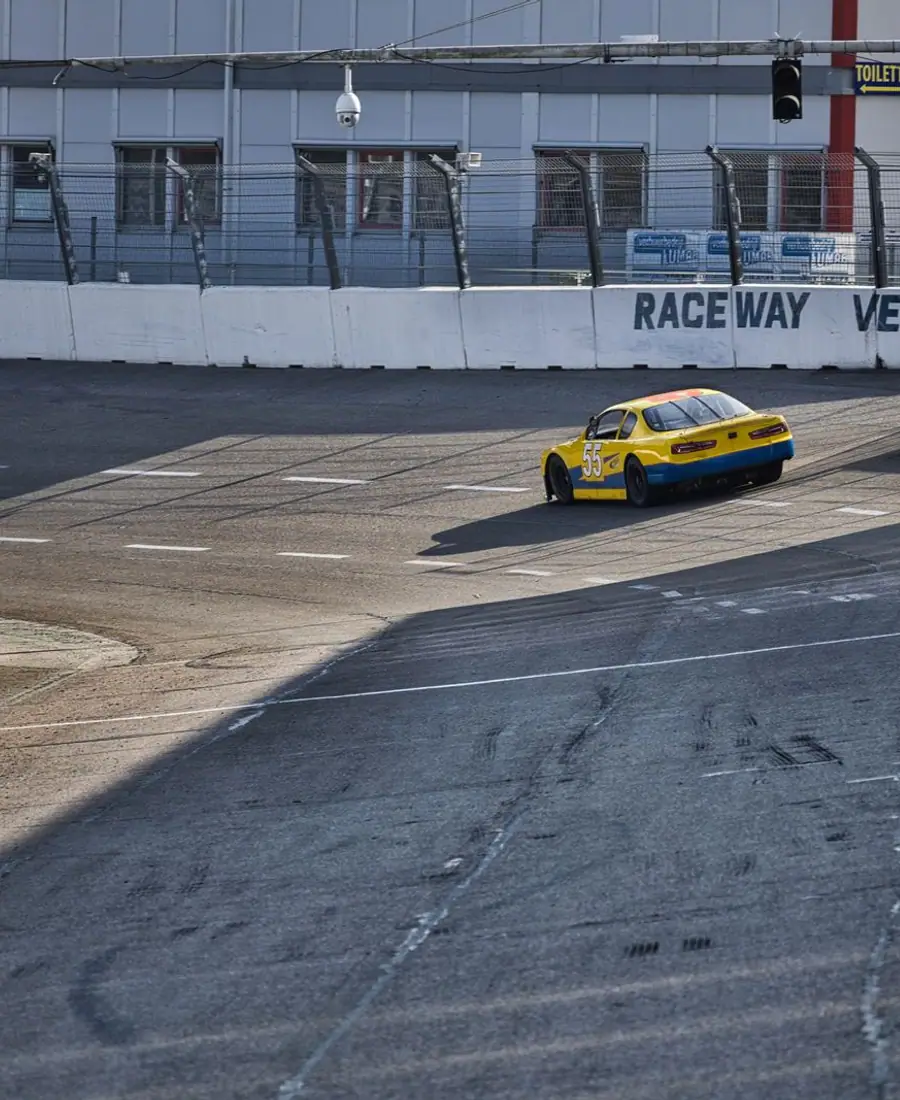 NASCAR action
